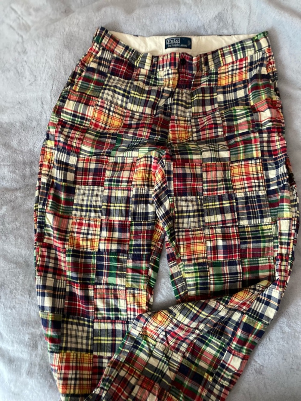 Polo by Ralph Lauren men’s patchwork multicolor pants - Picture 5 of 13